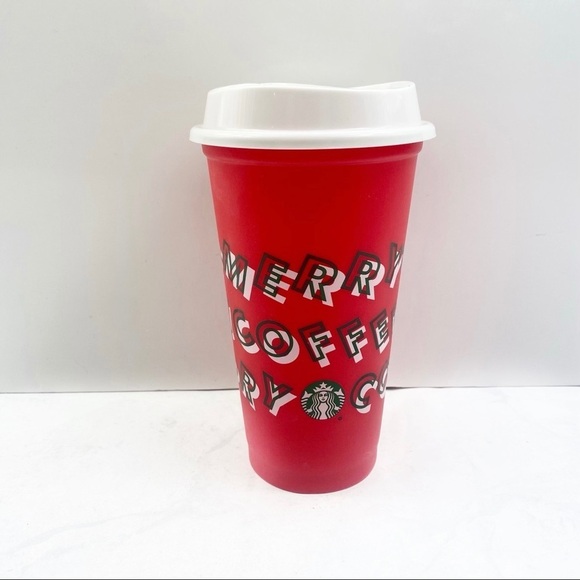 [Starbucks] Merry Coffee Reusable Cup - Picture 1 of 5